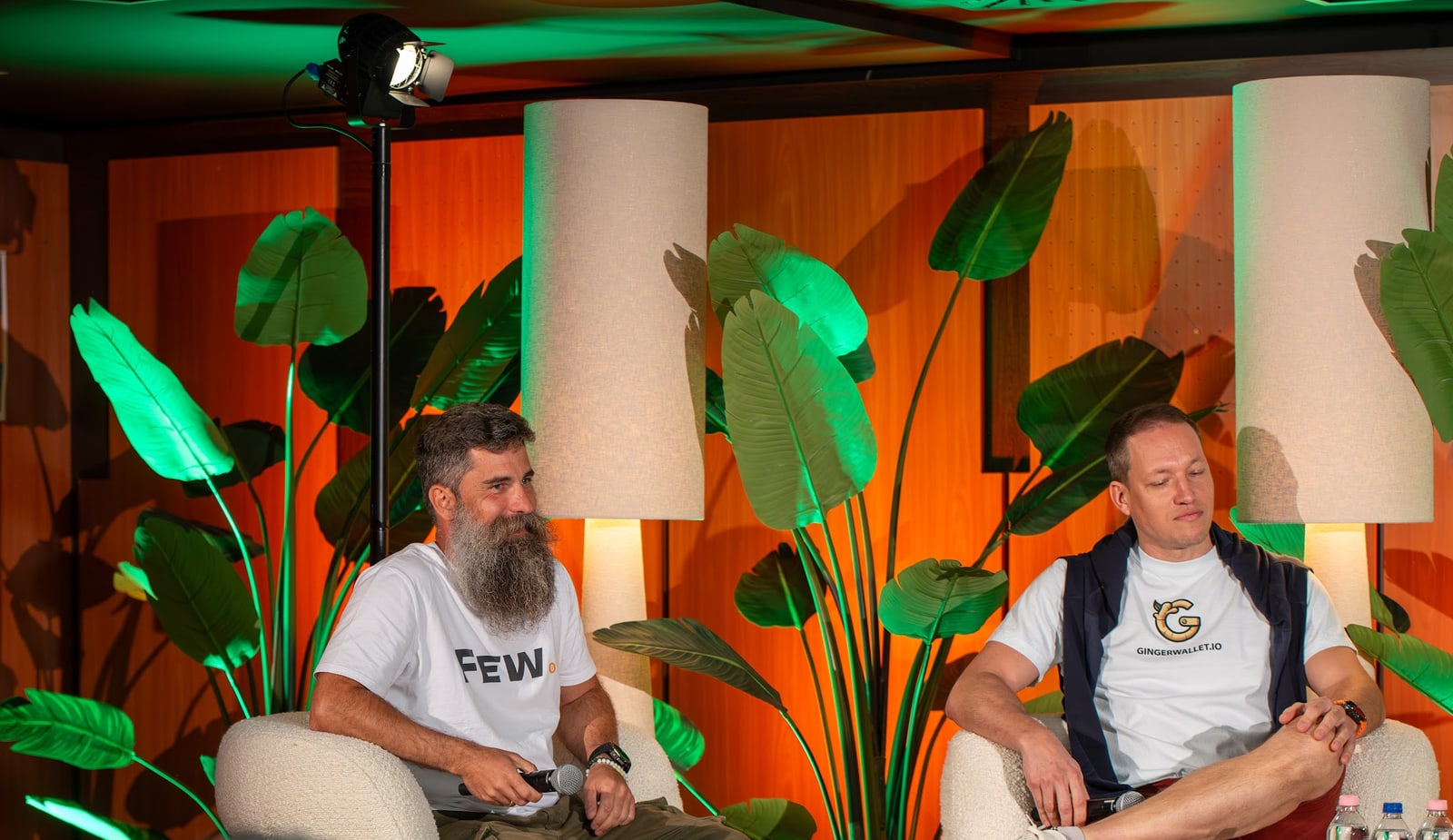 Panel discussion about Ginger Wallet at Bitcoin Miskolc